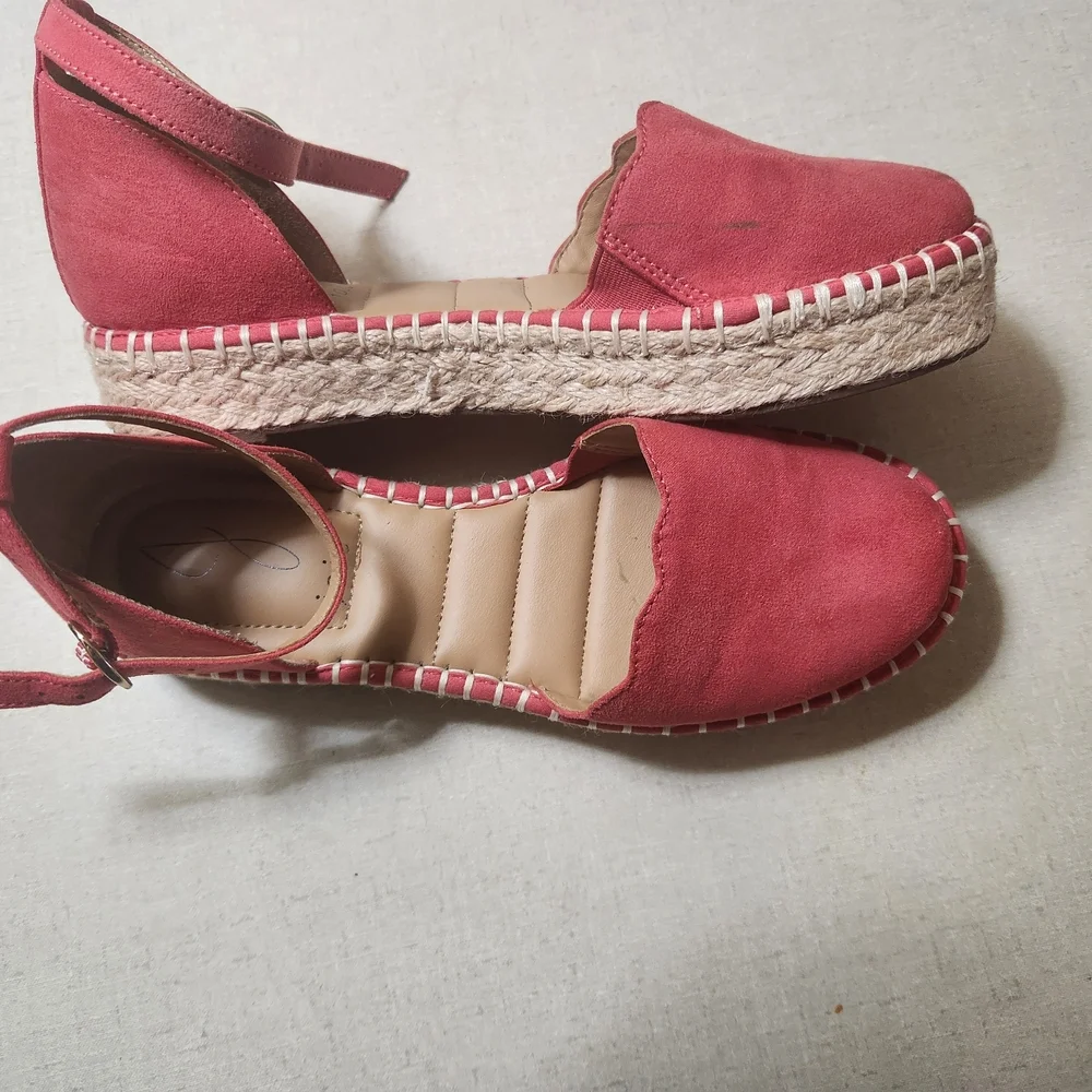 Joie Reddish/Orange Women's Espadrille Flats- Size 6.5